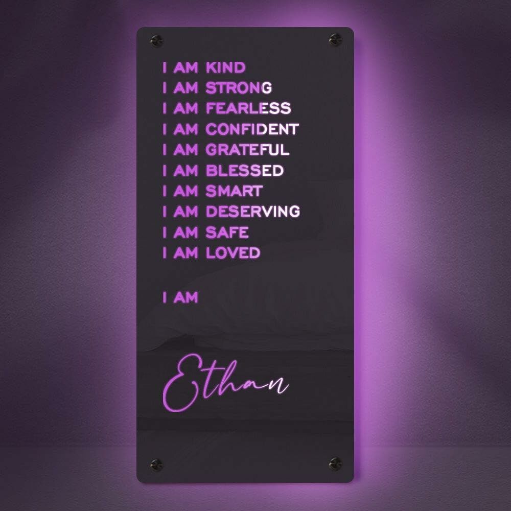 LED Mirror Light Personalized