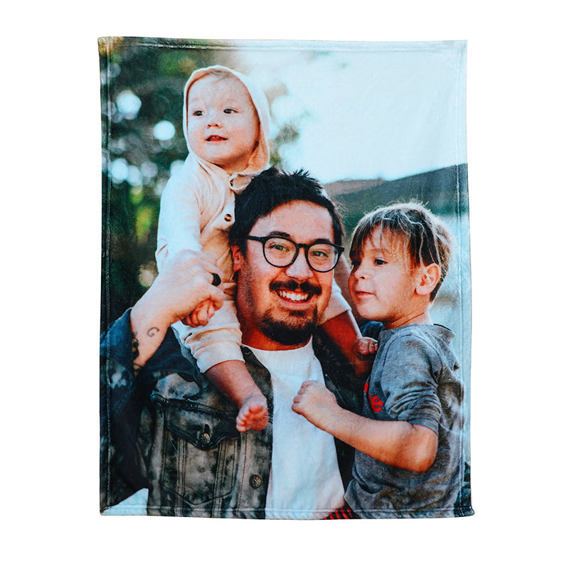 Custom Photo Blanket Keepsake Gift