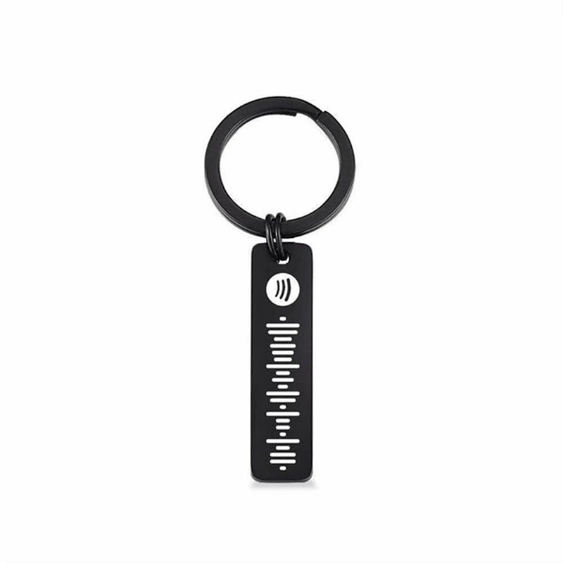 Spotify Song Keychain Personalized