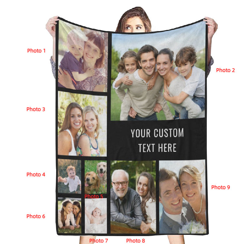 Blanket for Family Personalized