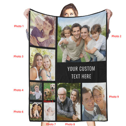 Blanket for Family Personalized