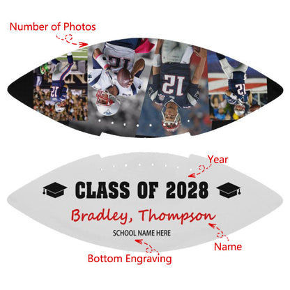 Football Photo Ball Personalized