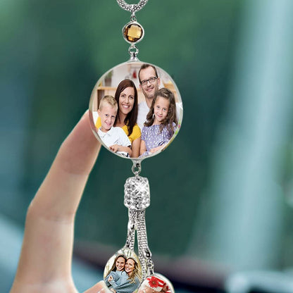 Lucky Crystal Photo Pendant
