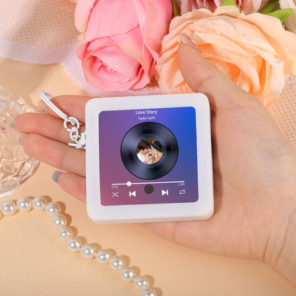 Music Memory Keychain Personalized