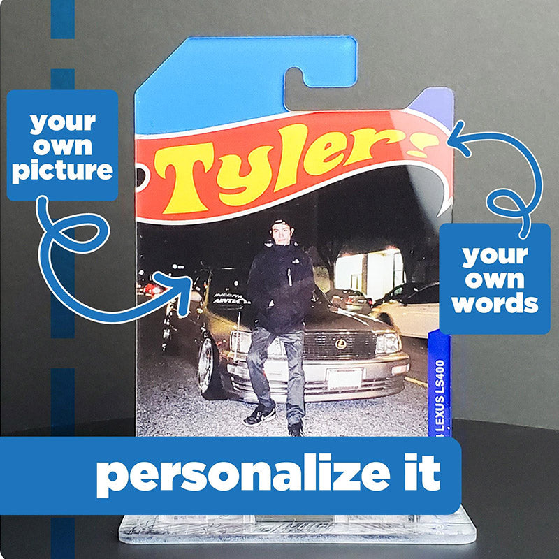 Personalized Photo Car Toy Fun Gift for Father's Day