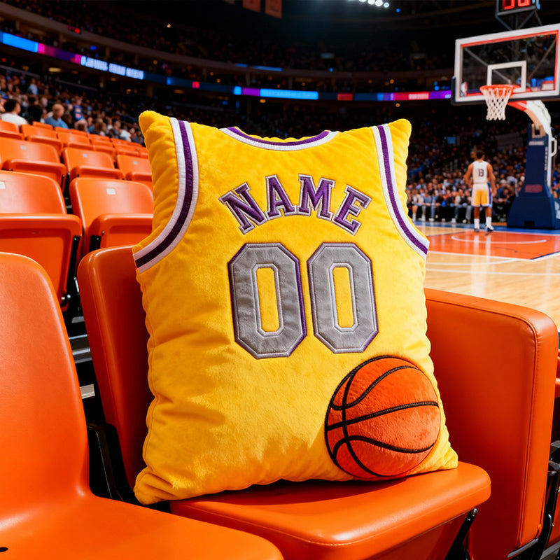 Basketball Jersey Pillow Personalized