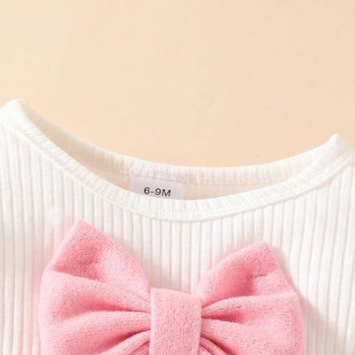 Ensemble Fille - FestiveCharm™ - Rose