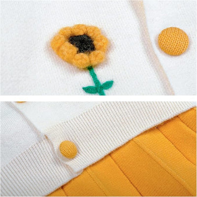 Ensemble Fille - LittleMissStyle™ - Jaune