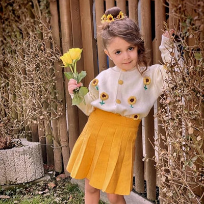 Ensemble Fille - LittleMissStyle™ - Jaune