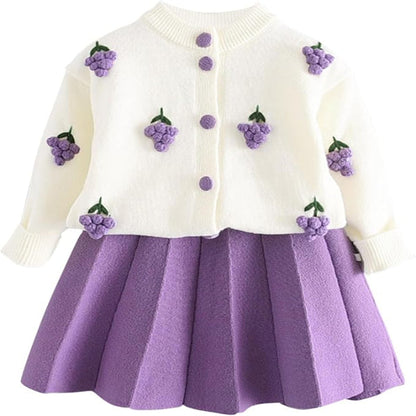 Ensemble Fille - LittleMissStyle™ - Mauve