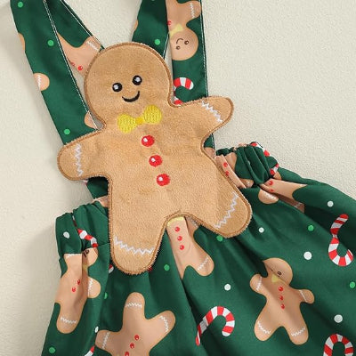 Ensemble Fille - FestiveCharm™ - Vert Noël