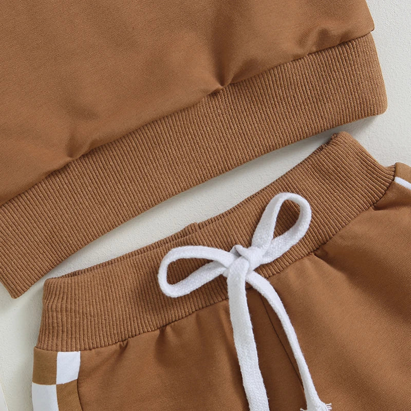 Ensemble Bébé Garçon - BabyBoysOutfits™ - Marron