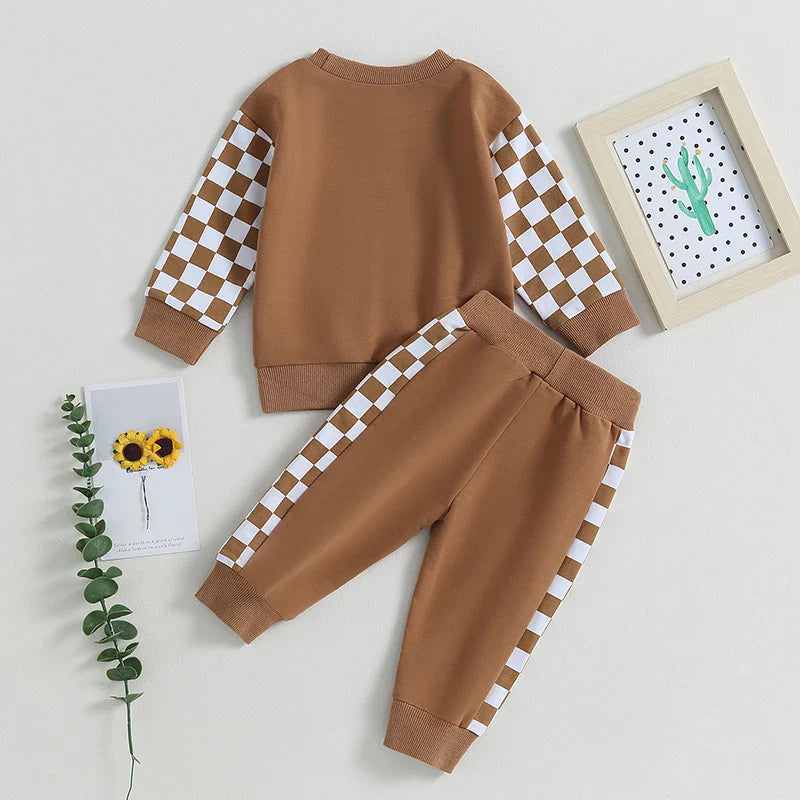 Ensemble Bébé Garçon - BabyBoysOutfits™ - Marron