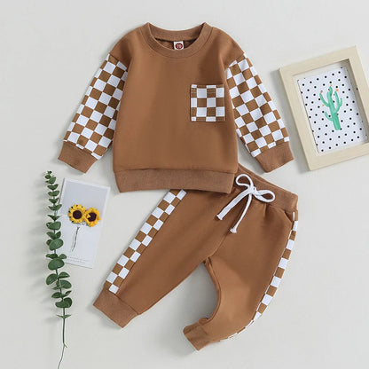 Ensemble Bébé Garçon - BabyBoysOutfits™ - Marron